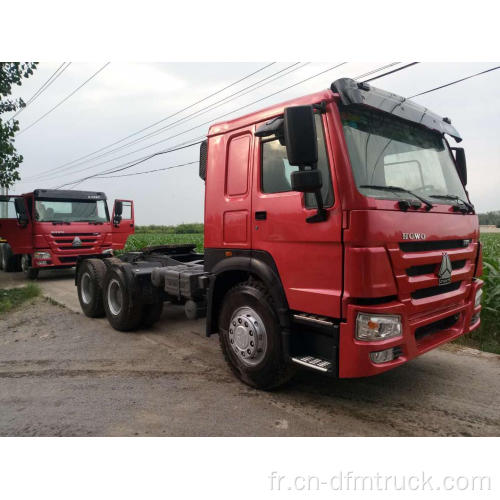 Camion tracteur d&#39;occasion HOWO RHD de grande puissance